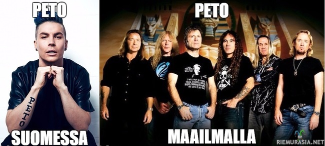 Peto - Antti Tuisku vs. Iron Maiden