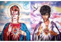 Ikonimaalaus Bowiesta ja Princestä