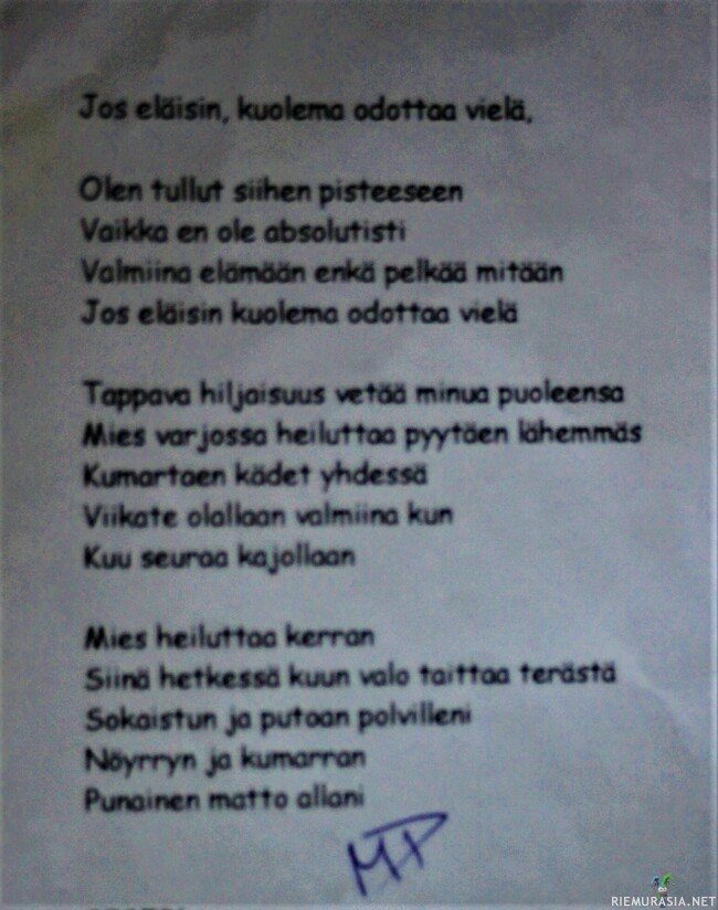 Omakehuviikko - No tässä ei ole mitään kehumista, mutta laitan silti jonkinlaisen tunnelatauksen omakehuviikolle. Tämä ei edusta parhaimmistoani, ei ansaitse kehuja, mutta on kiva silti, osallistua jollain tasolla omakehuviikkoon. 