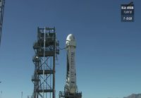 Blue Origin New Shepard testausta