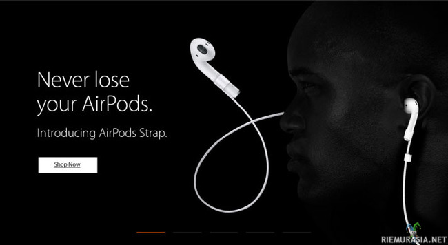 Airpods Strap - Innovaatiota Applen langattomille nappikuulokeille 