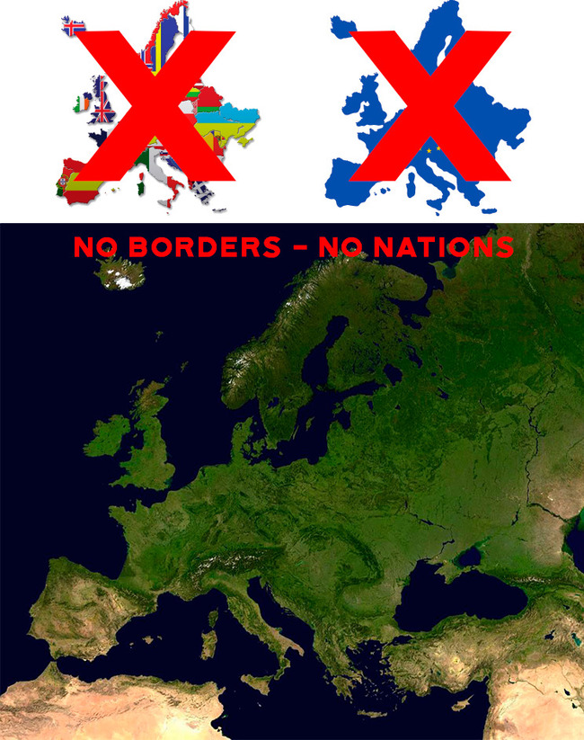 Oikea Eurooppa - No borders, no nations
