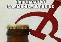 Rare image of communism working