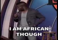 Afrikkalais-Amerikkalaisen vitsi Afro-Amerikkalaisista