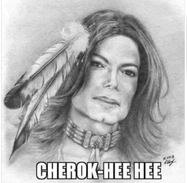 Cherokee Jackson - Mikähän mahtaisi olla Michaelin Cherokee nimi?