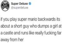 Super Mario takaperin