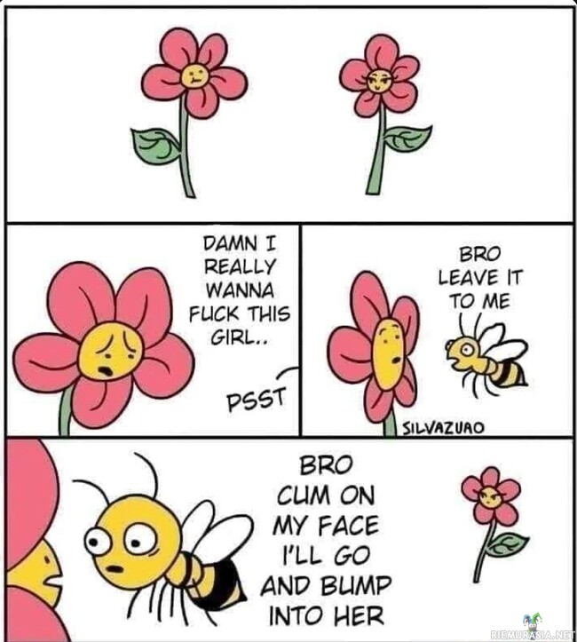 Kukka ja mehiläinen - Kuinka kukat hedelmoittyvät?