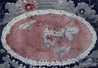 Litteän maailman teoria Antarktis maailman reunana