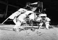 Apollo 11 harjoittelua ennen kuulentoa