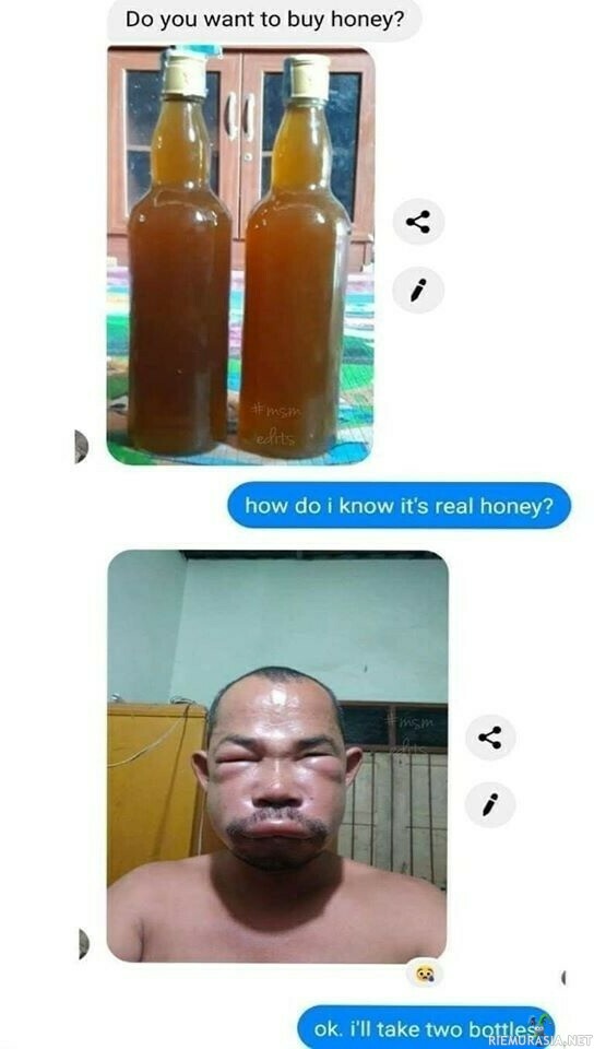 Osta aitoa hunajaa