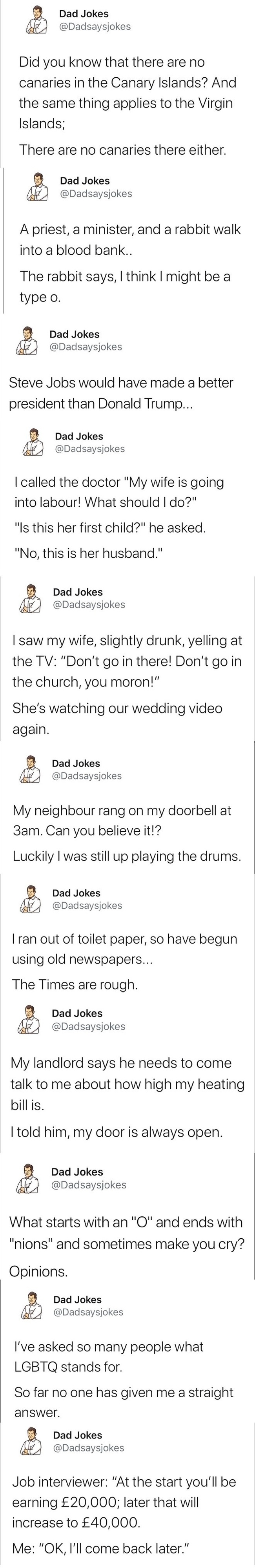 Dad jokes