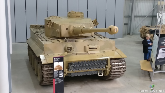 Kuninkaaliset Tiikerit - The tank museum, Bovington, UK. The Tiger collection