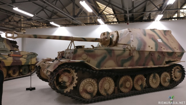 Kuninkaaliset Tiikerit part II - Elephant, The tank museum, Bovington, UK. The Tiger collection