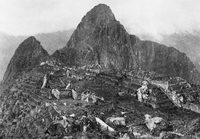 Machu Picchun ensimmäinen kuva