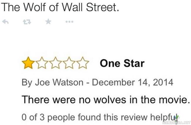 The Wolf of Wall Street - Ei ollu susia 1/5