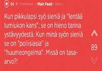 Niin missä on?