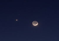 Venus, Mars ja Kuu