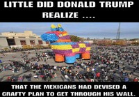 Meksikolaisten suunnitelma Trumpin muuria vastaan