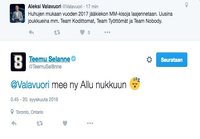 Aleksi Valavuori ja jääkiekon MM2017 huhut