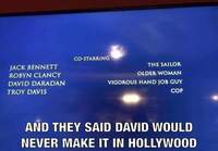 Davidin ura Hollywoodissa