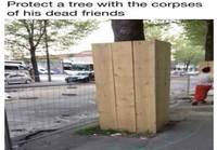 Puulle suojaa