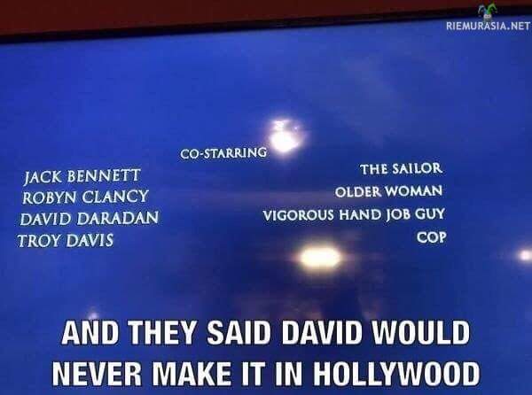 Davidin ura Hollywoodissa