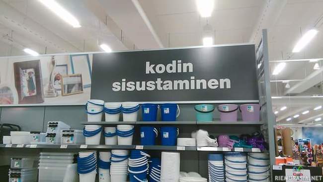 Kodin sistustusesineet - Tuunaa sinäkin kotisi ämpäreillä, unohda ne kalkkimaalatut kuormalavahökötykset