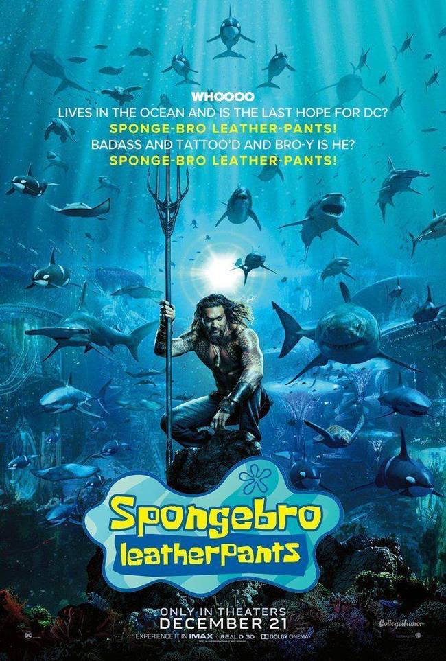 Spongebro leatherpants - Tässä pitää tietää tuleva Aquaman elokuva