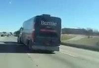 Bernie Sandersin vaalikampanja bussi