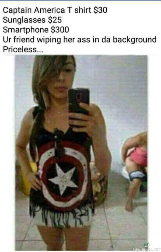 Priceless selfie