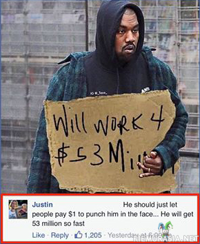Kanye rahaa kerjäämässä - Tuo ehdotus kyllä toisi massia nopeesti kasaan