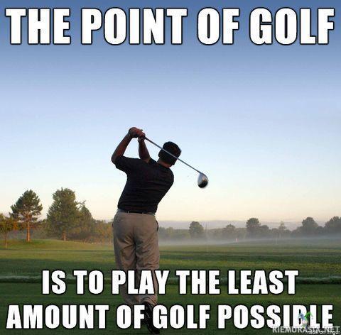 Golfin tarkoitus