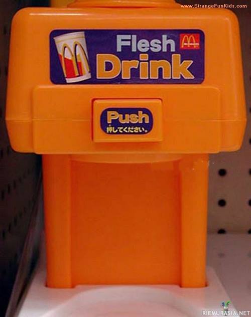 Flesh drink - Lihaisaa juomaa palanpainikkeeksi!