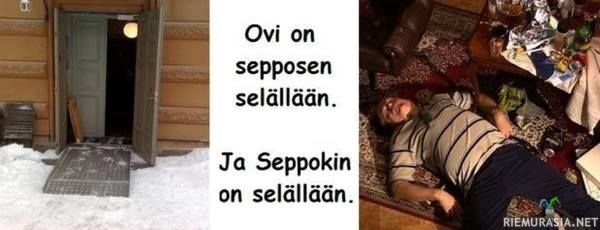 Sepot selällään