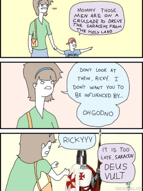 Ricky on vaikutuksille altis