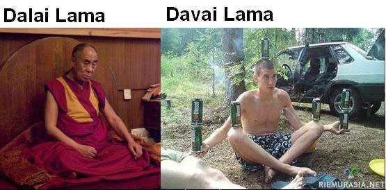 Henkiset johtajat - Tiibetin Dalai Lama sekä vähemmin tunnettu Venäjän Davai Lama