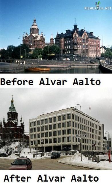 Helsingin arkkitehtuuria - Ennen ja jälkeen Alvar Aallon