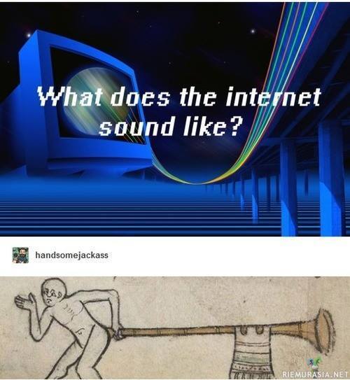 Miltä internet kuulostaa?