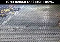 Tomb Raider fanit tällä hetkellä