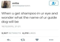 Shampoota silmään