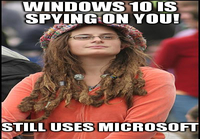 Windows 10 vakoilee!