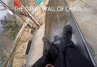 Great wall of China alpine slide