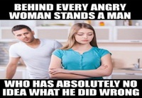 Vihaisen naisen takaa