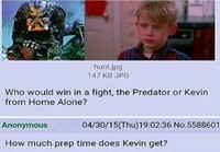 Kevin vs. Predator 