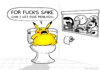 Pikachu ei saa hetken rauhaa