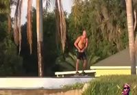 Florida man wakeboardaamassa