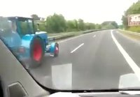 Traktorikuskilla kiire
