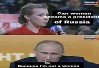 Venäjälle naispresidentti?