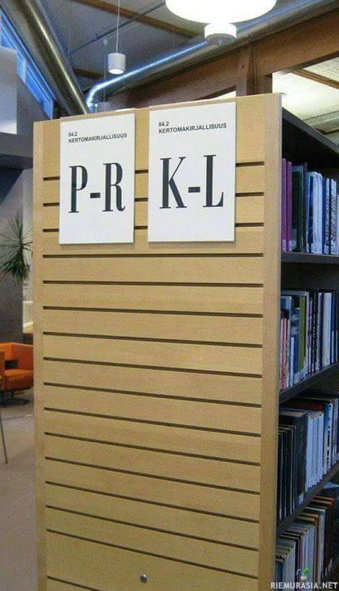 Suomalaisessa kirjastossa