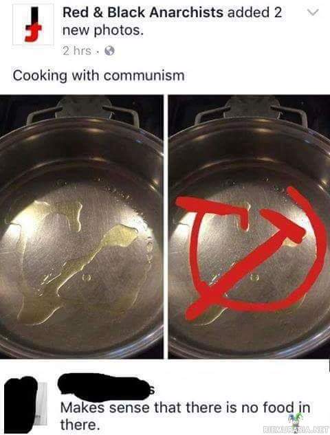 Kommunistin keittiössä